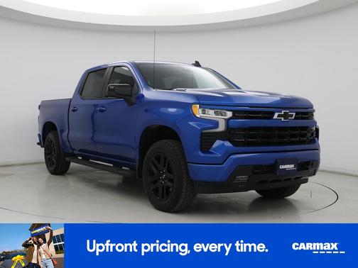 Blue 2022 Chevrolet Silverado 1500 RST