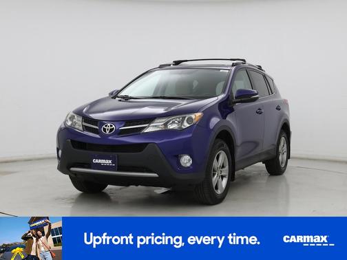 Blue 2015 Toyota RAV4 XLE