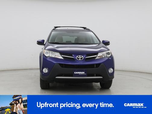 Blue 2015 Toyota RAV4 XLE