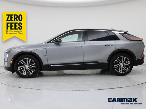 Silver 2024 Cadillac LYRIQ Luxury 3