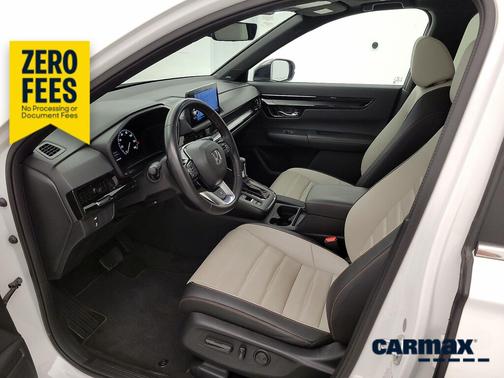 White 2025 Honda CR-V Hybrid Sport Touring