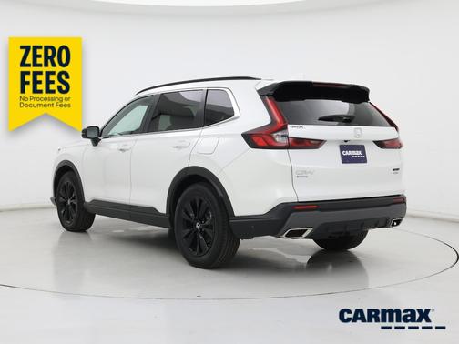 White 2025 Honda CR-V Hybrid Sport Touring