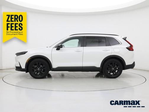 White 2025 Honda CR-V Hybrid Sport Touring