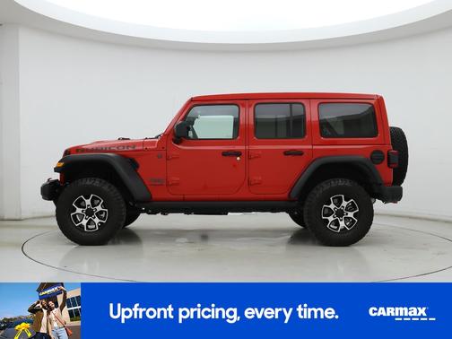 Red 2022 Jeep Wrangler Unlimited Rubicon