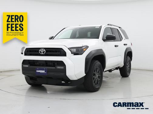 White 2025 Toyota 4Runner SR5