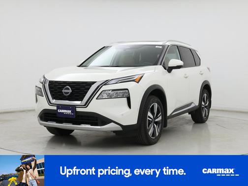 White 2023 Nissan Rogue Platinum