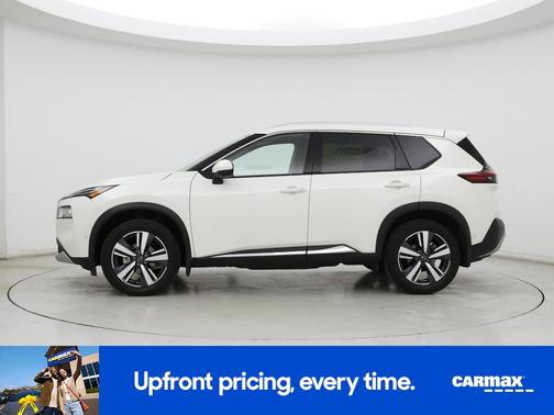 White 2023 Nissan Rogue Platinum