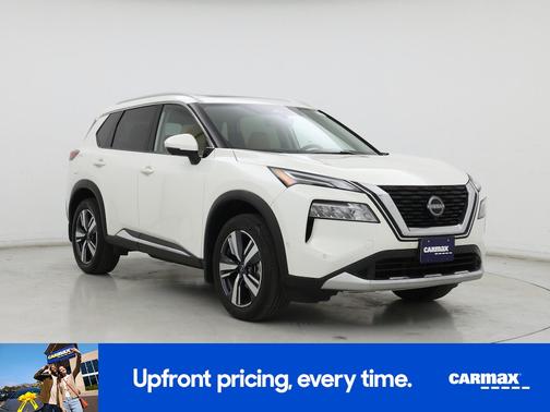 White 2023 Nissan Rogue Platinum