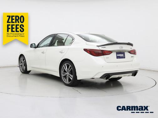 White 2021 INFINITI Q50 Signature Edition