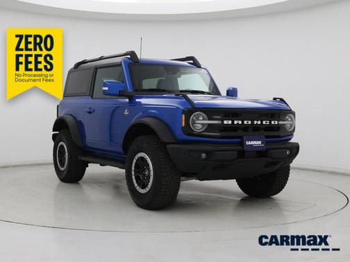 Blue 2022 Ford Bronco Outer Banks