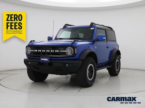 Blue 2022 Ford Bronco Outer Banks