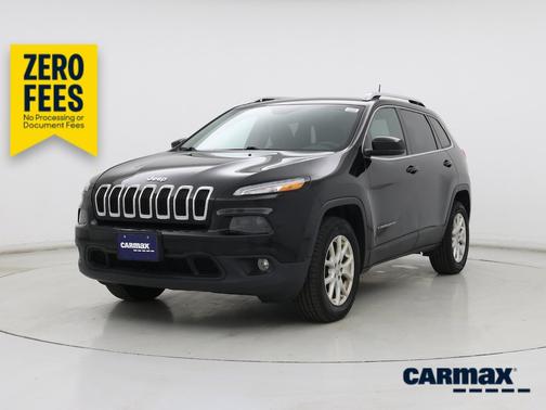 Black 2018 Jeep Cherokee Latitude Plus