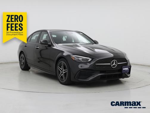 Black 2024 Mercedes-Benz C-Class
