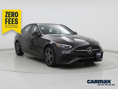 Black 2024 Mercedes-Benz C-Class