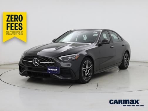 Black 2024 Mercedes-Benz C-Class