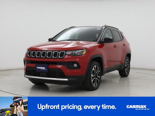 Red 2024 Jeep Compass Limited