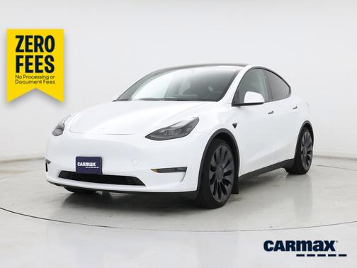 White 2024 Tesla Model Y Performance