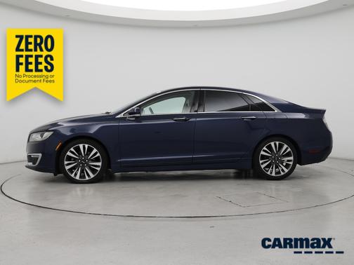 Blue 2017 Lincoln MKZ Reserve