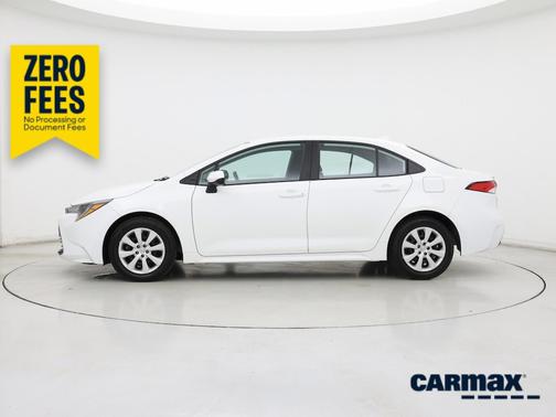 White 2026 Toyota Corolla LE
