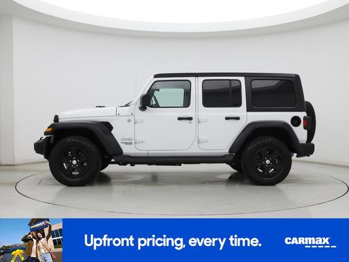White 2020 Jeep Wrangler Unlimited Sport S