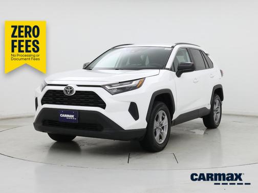 White 2025 Toyota RAV4 Hybrid LE