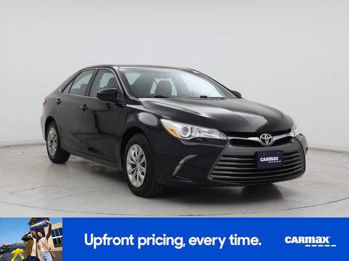 Black 2016 Toyota Camry LE