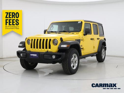 Yellow 2021 Jeep Wrangler Unlimited Freedom