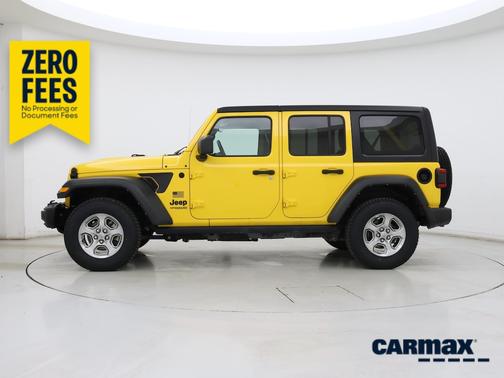 Yellow 2021 Jeep Wrangler Unlimited Freedom