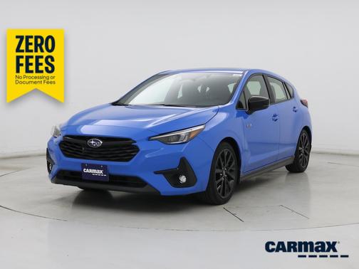 Blue 2024 Subaru Impreza RS
