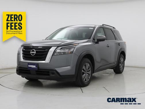Gray 2025 Nissan Pathfinder SV