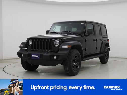Black 2022 Jeep Wrangler Unlimited Sport