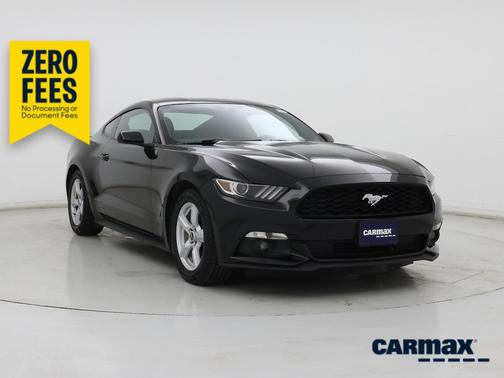 Black 2015 Ford Mustang Ecoboost