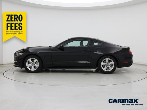 Black 2015 Ford Mustang Ecoboost