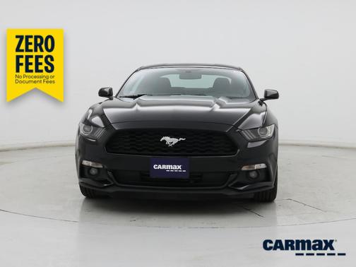 Black 2015 Ford Mustang Ecoboost