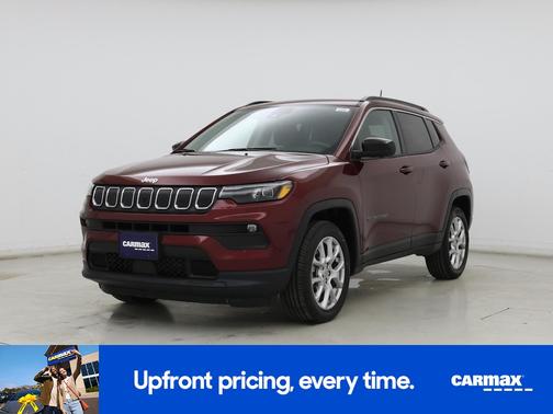 Red 2022 Jeep Compass Latitude Lux