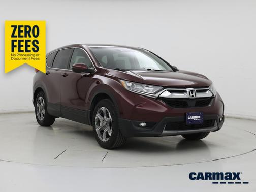 Burgundy 2018 Honda CR-V EX