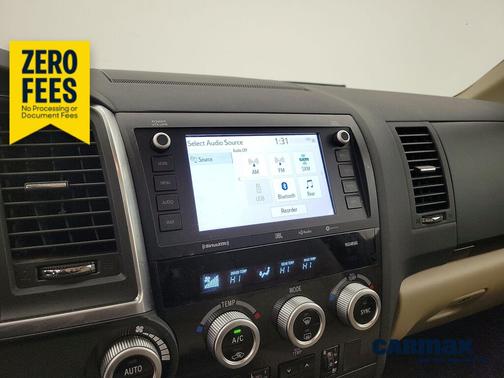 White 2022 Toyota Sequoia Platinum