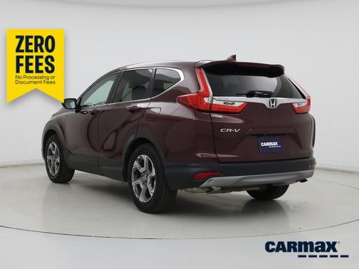 Burgundy 2018 Honda CR-V EX