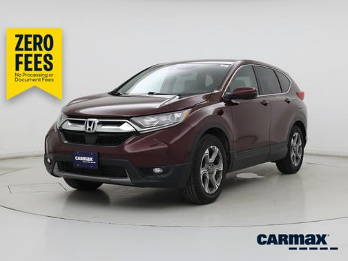 Burgundy 2018 Honda CR-V EX