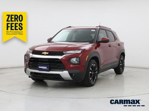 Red 2021 Chevrolet Trailblazer LT