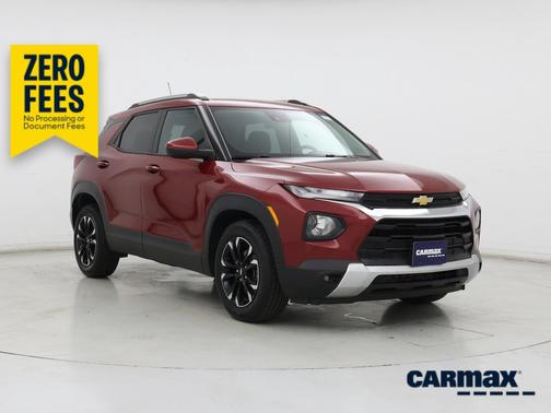 Red 2021 Chevrolet Trailblazer LT