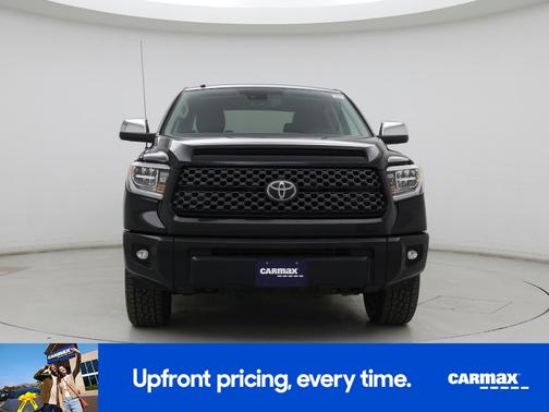 Black 2018 Toyota Tundra Platinum