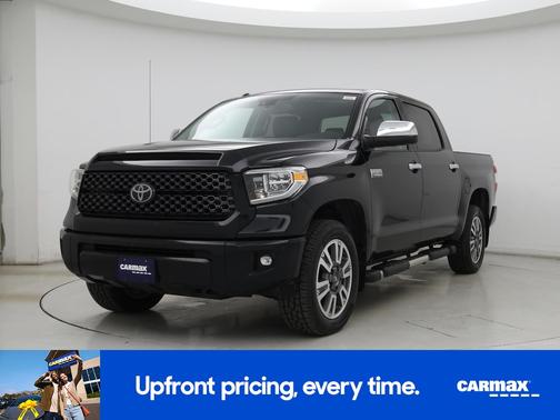 Black 2018 Toyota Tundra Platinum