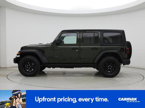 Green 2022 Jeep Wrangler Unlimited Willys