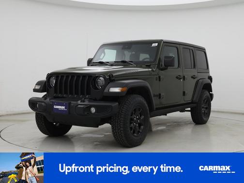 Green 2022 Jeep Wrangler Unlimited Willys