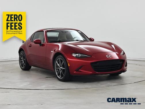 Red 2020 Mazda MX-5 Miata RF Grand Touring