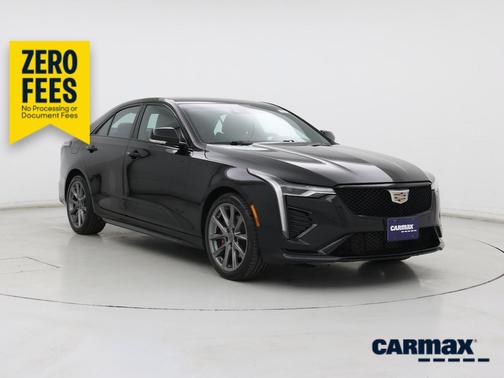 Black 2023 Cadillac CT4-V