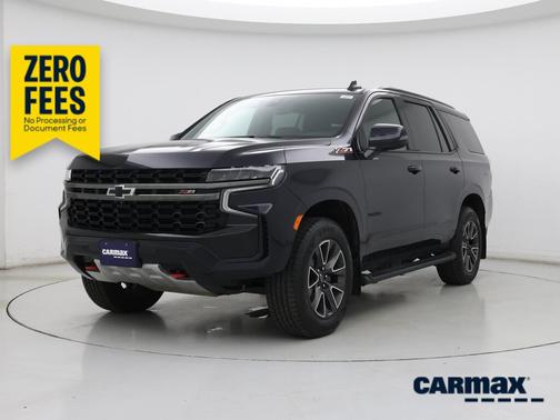 Blue 2021 Chevrolet Tahoe Z71
