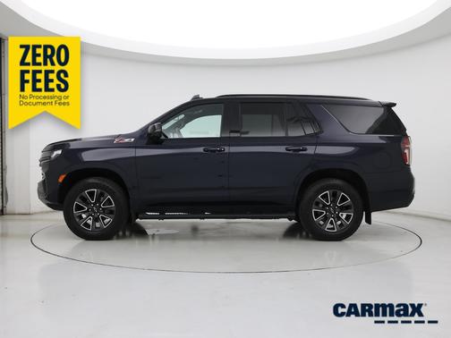 Blue 2021 Chevrolet Tahoe Z71