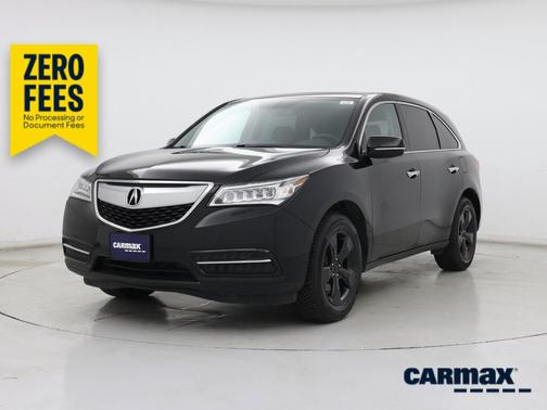 Black 2016 Acura MDX